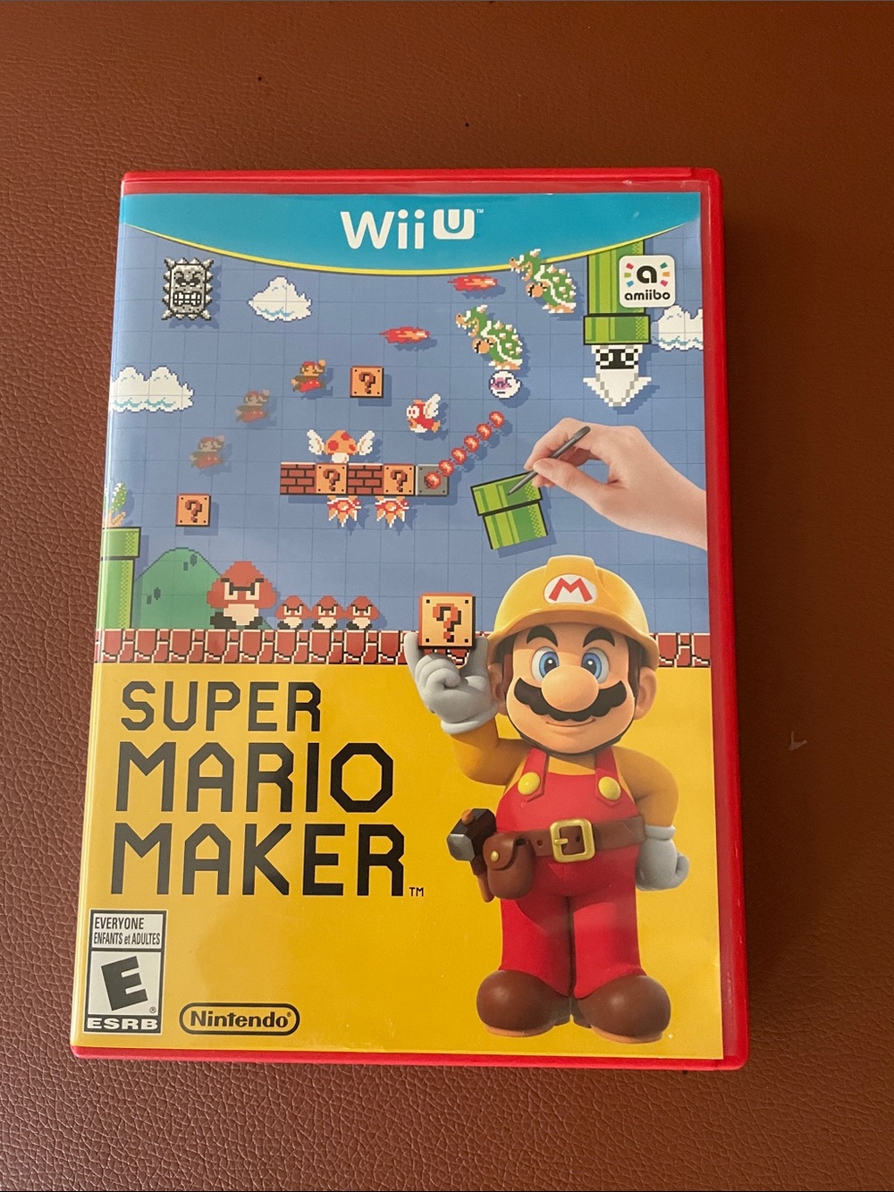 Nintendo Super Mario Maker (Yellow, Red, Blue) - Wii U